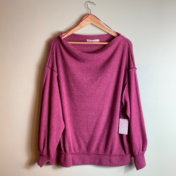 We The Free Main Squeeze Hacci Top • NWT - Picture 2 of 11